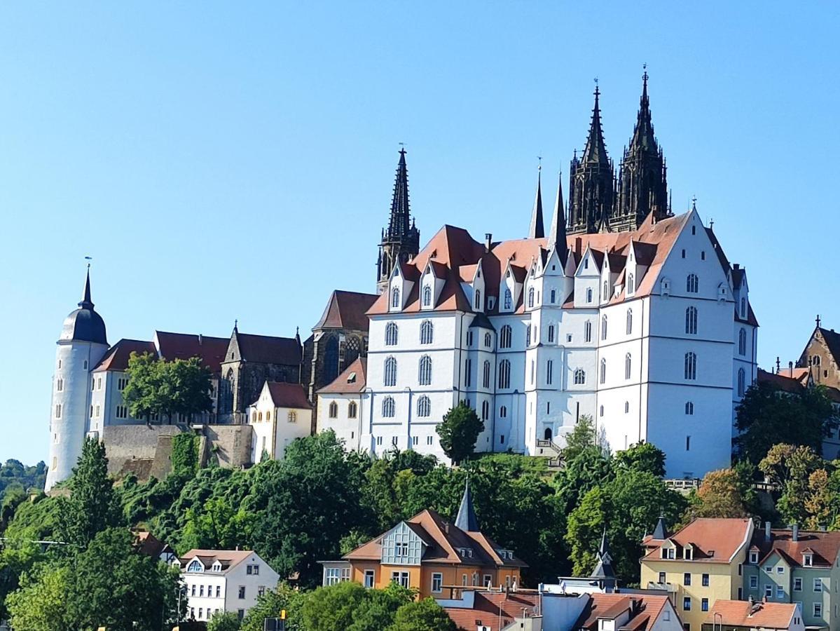 Goldrausch - Glanzvolle Ferienwohnung In Meissen Am Lutherplatz Екстериор снимка